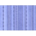 thumbnail image 1 of Ahgly Company Machine Washable Indoor Rectangle Solid Blue Modern Area Rugs, 2' x 4', 1 of 4
