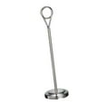 thumbnail image 3 of Stainless Table Number Holder Sign Holder Photo Stand for hotel,restaurants, cafes, Hotel Silvery 25cm, 3 of 8