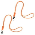 thumbnail image 1 of Uxcell 2-Pack Cordones para Identificación, Correa de Cuello Ajustable Naranja con Gancho Tipo Langosta para Portador de Identificación, 1 of 6