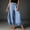 A-Sky Blue, variant on Lace Trim Wide Leg Pants for Women High Waisted Drawstring Wide Leg Pants 2026 Summer Cropped Lightweight Casual Pants with Pockets(B-Beige,S)