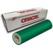 Oracal 651 Permanent Self-Adhesive Premium Craft Sticker Vinyl 12" x 30ft (10yd) Roll - Green