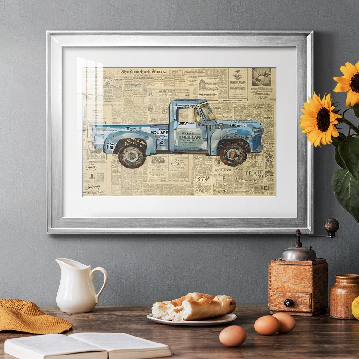 Georgeâ€™s â€™53 Ford Premium Framed Print - Ready to Hang