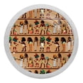 thumbnail image 1 of 4PCS Round Egyptian Elements Cabinet Fluorescence Knob Glowing in the Dark Furniture Drawer Pulls Handle with Screws, 1 of 5