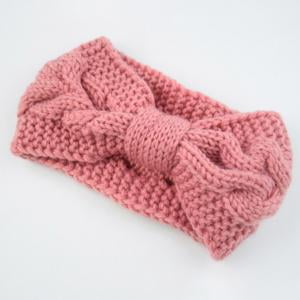 Fancyleo 2Pieces Knit Headband Crochet Headbands Plain Braided Head Wrap Winter Ear Warmer for Women