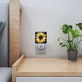 thumbnail image 4 of Square LED Night Lights Lamp with Dusk to Dawn Sensor, Gorgeous Stained - Glass Sunflower Night Light Plug Into Wall for Kids Room, Bedroom, Bathroom, Kitchen, Hallway, 4 of 4
