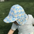 thumbnail image 3 of Kids Quick Dry Breathable Sun Hat Child Sun-proof Adjustable Beach Swim Cap, 3 of 4