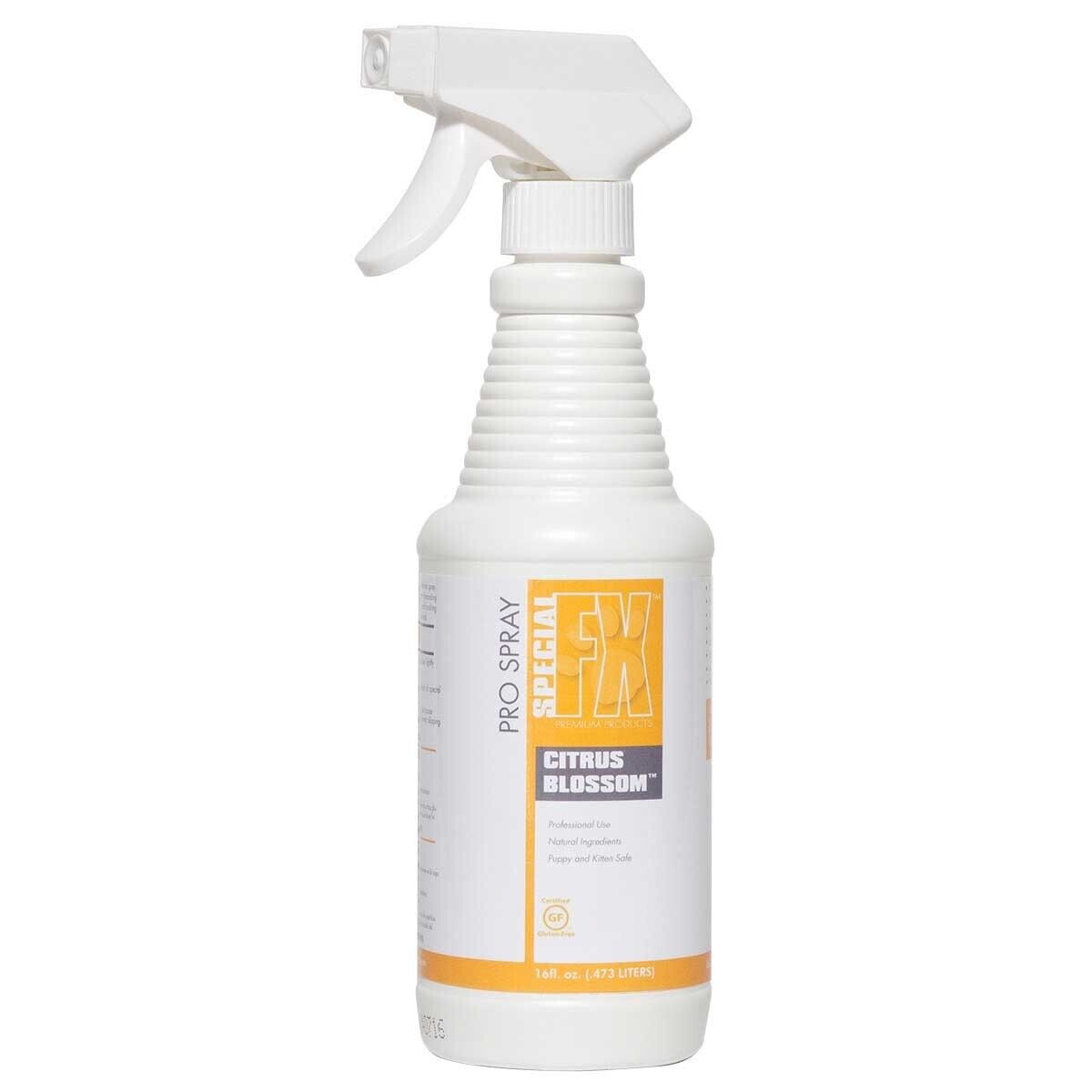 Pro Leave in Conditioner Spray for Dogs Cats and Equine Gluten Free All Natural (Yellow - Citrus Blossom)