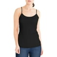 thumbnail image 5 of Time and Tru Women's Cami Tank Top, 3-Pack, 5 of 6
