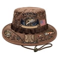 thumbnail image 2 of Packable Sun Bucket Hat with Adjustable Windproof Drawstring for Men Women - UV Protection Lightweight Foldable Sun Hats - Summer Hiking Cap, Suitable for Beach, Gardening, Camping, 2 of 7