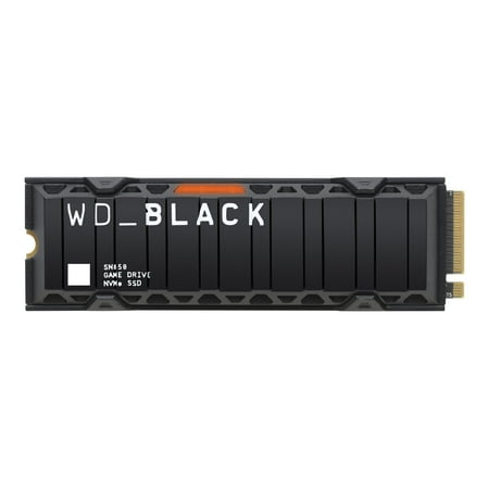 WD - BLACK SN850 2TB Internal SSD PCIe Gen 4 x4 NVMe with Heatsink for PS5 and Desktops