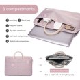 thumbnail image 2 of Christmas Clearance! SuoKom 16 inch Laptop Bag, Laptop Briefcase Case Handbag, Expandable Waterproof Foam Padded Laptop Bag, Office School Accessories for Tablet Laptop Macbook Devices Up To 15.6", 2 of 10