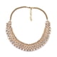 thumbnail image 1 of collar de mujer Qarigey gargantilla de cristal oro, 1 of 6