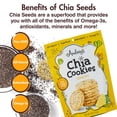 thumbnail image 4 of Audreys - Cookie Chia Lemon - 4 Oz, Case of 6, 4 of 5