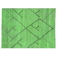 thumbnail image 1 of Ahgly Company Indoor Rectangle Abstract Green Modern Area Rugs, 6' x 9', 1 of 4