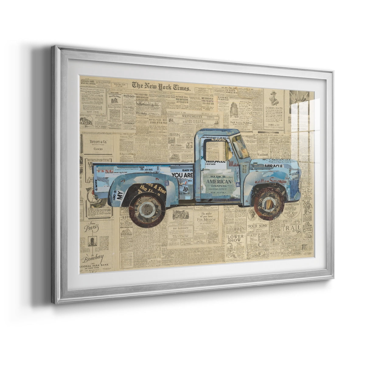 Georgeâ€™s â€™53 Ford Premium Framed Print - Ready to Hang