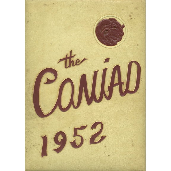 (Custom Reprint) Yearbook: 1952 Cony High School - Coniad Yearbook (Augusta, ME)