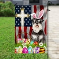 thumbnail image 6 of Miniature Schnauzer Easter American Flag - Garden Flag (11.5" x 17.5"), 6 of 9