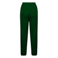 thumbnail image 6 of Rhuody Womens Pants Wide Leg Pants High Waist Trousers Elastic Waistband Wear Fall Winter Athleisure Bottoms Casual Wear Green 2Xl, 6 of 7