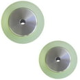 thumbnail image 1 of 2 Pcs Roue de Mesure Industrielle en Aluminium Polyuréthane pour Encodeur Rotatif 100mm & 200mm, 1 of 9
