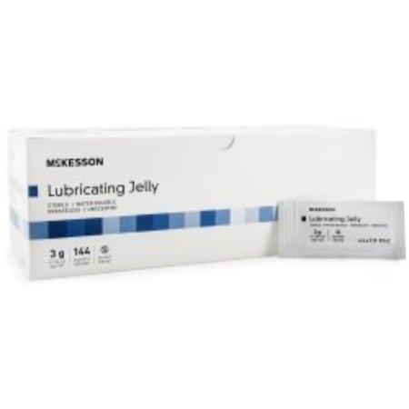 McKesson Lubricating Jelly 3 gram Packet  Sterile  864 Count