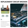 thumbnail image 2 of FUTUREORYY 1Set Golden Metal Mini Circuit Breaker for Boat Installation with Auto Reset Function, 2 of 4