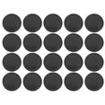 thumbnail image 1 of BESTYASH 24Ud Anillos Plásticos Negros Para De Anillas Flexible Para Organización En Casa, 1 of 8