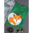 thumbnail image 3 of Really Corgeous Welsh Corgi Blue T-Shirt Women -Image by Shutterstock, Female Small, 3 of 4