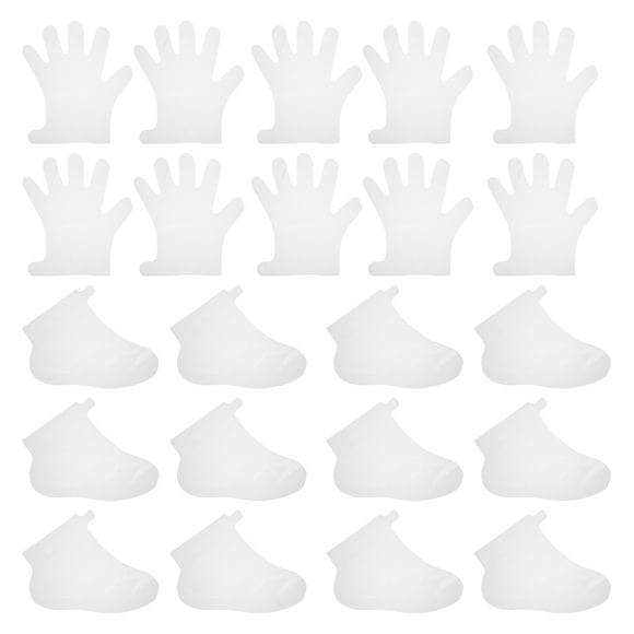 EeaseMX 1 juego de fundas desechables de plástico para manos y pies para salón de belleza.