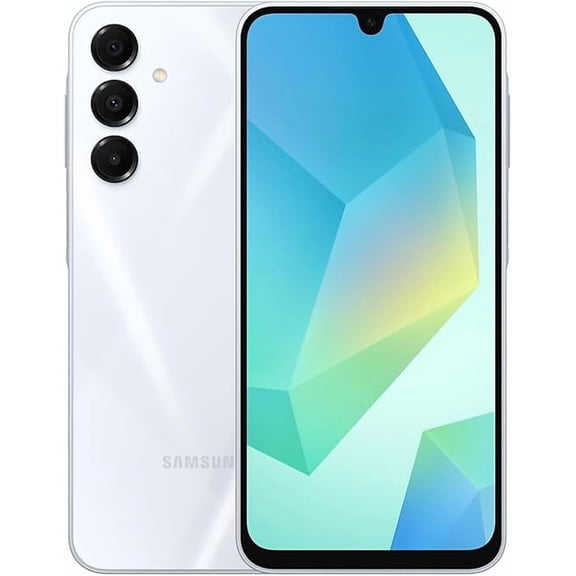 Samsung SMA166MZAGTP Galaxy A16 5G 6/128GB Dual Sim Card Unlocked Smart Phone - Light Gray