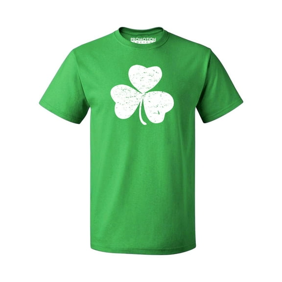 P&B Vintage Irish Shamrock Men's T-shirt, 2XL, Green