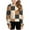 Z1-Brown, variant on newwalpole Girls Crop Tops Kids Hoodies Cute Plaid Color Block Shirts Long Sleeve Cropped Casual Pullover Fashion Sweatshirts Z1-Red for Size 12-13 Y