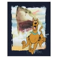 thumbnail image 5 of Scooby-Doo Boys' Shark Chasing Scooby Print Design T-Shirt, 5 of 5