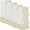 Gold, variant on Fennco Styles Shimmering Scallop Border Table Runner 16" W x 90" L - Gold Elegant Table Cover for Home, Dining Room Décor, Everyday Use, Christmas, and Weddings …