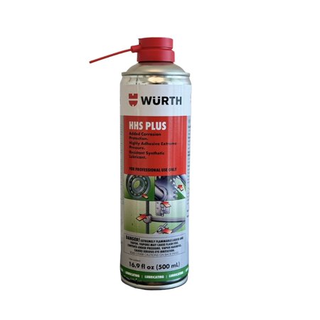 Wurth HHS Plus High Pressure Resistant Semi-Synthetic Oil - 500ml Aerosol Can High Penetration Lubricant (1)
