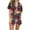 Red&1, variant on Tnhcen Women's 2 Piece Summer Cotton Print Pj Set Short Sleeve Button Up Sleepwear Homewear Set S-XL