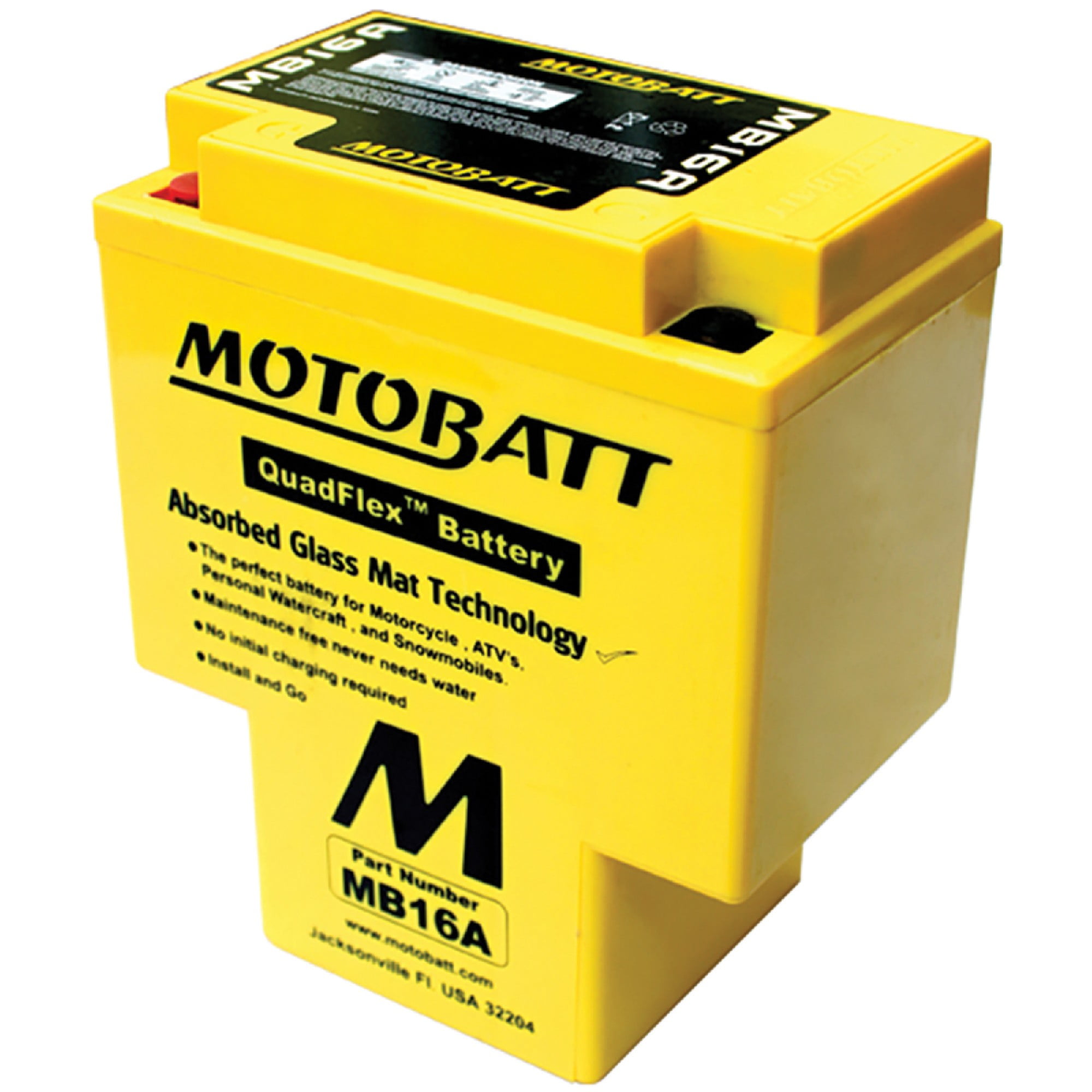 Motobatt Battery For Honda VT700C Shadow 1984, VT750C Shadow 1983