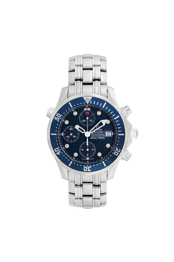 Pre-Owned Omega Men's Seamaster 41mm Stainless Steel Wristwatch