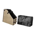 thumbnail image 2 of relayinert Folding Bike Storage Box Folding Bicycle Storage Container for Outdoor Train Brown Brown, 2 of 6