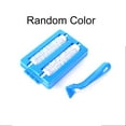 thumbnail image 1 of Good gift 1pc Double Hand Brush Head Table Mat Plastic Brush Sweeper Crumbs Dirt Cleaner Household Cleaning Roller Brushes Random Color, 1 of 7