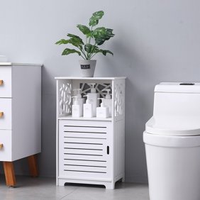 Icube 2 Drawer Nightstand White With Black Drawers Walmart Com Walmart Com