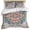 Blue, variant on Colorful Boho Bedding 3 Piece Duvet Cover Set Queen Size, Ethnic Vintage Mexican Flowers Southwestern Soft Microfiber Comforter Cover with Zipper Closure & Pillowcases, FadeResistant Quilt Cover