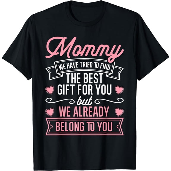 Mothers Day Shirt for Mom from Daughter Son Best Mom T-Shirt