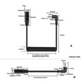 thumbnail image 3 of Right Angles Type C to 3.5mm Cable Reinforced Joint Protections Compatibility for Earphones Headsets Music Players, 3 of 8