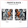 thumbnail image 2 of Wukai Four Running Horses Print Elegant Acrylic Gift Decorations Perfect for Weddings, Birthdays, Anniversaries, and Home Decor, 2 of 6