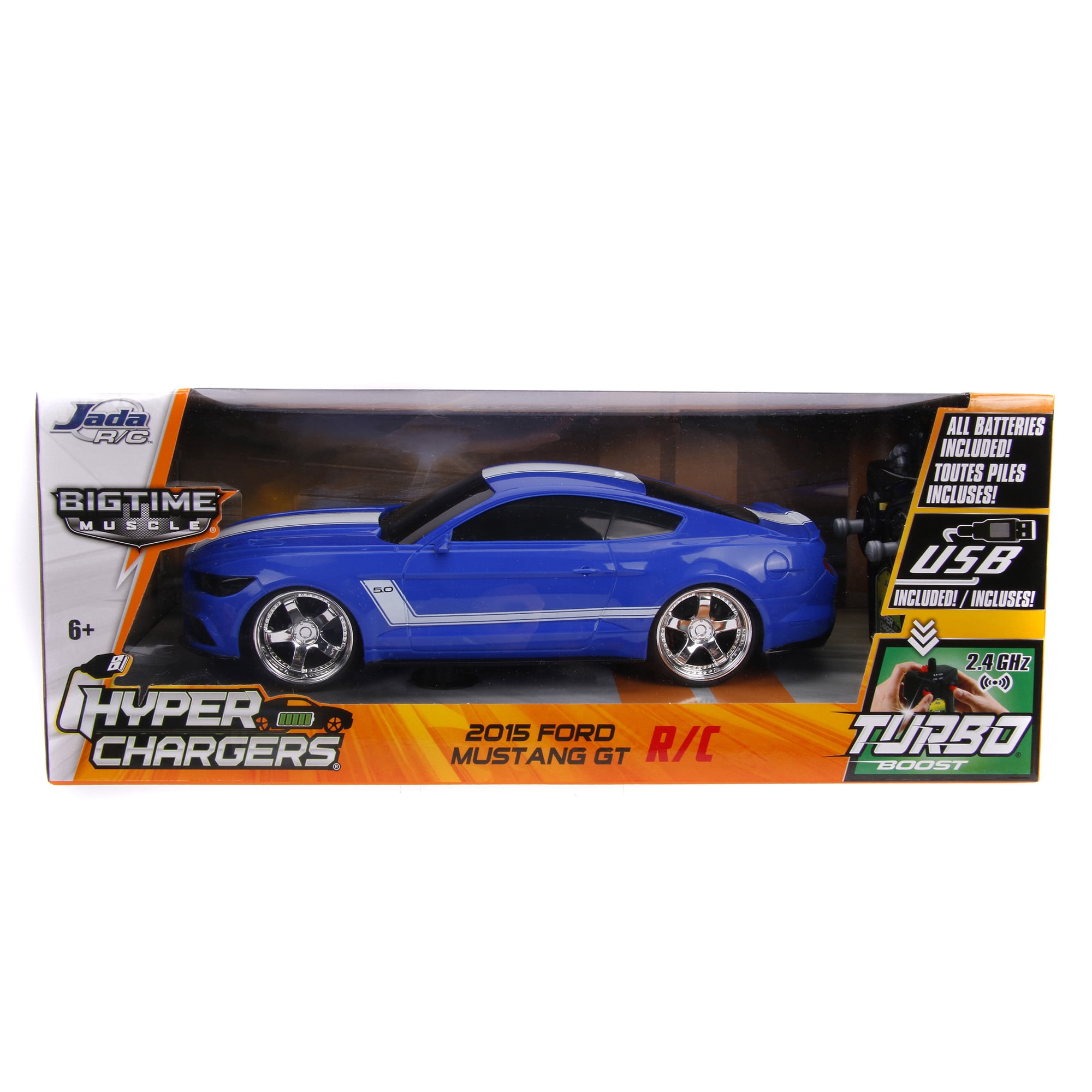 Jada Toys - Big Time Muscle 1:16 Hyperchargers Mustang R/C