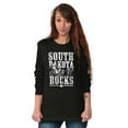 thumbnail image 4 of South Dakota Rocks Mount Rushmore Long Sleeve TShirt Men Women Brisco Brands S, 4 of 6