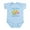 Sky Blue, variant on CafePress - Little Miss Jelly Bean Infant Bodysuit - Baby Light Bodysuit, Size Newborn - 24 Months