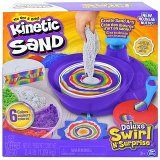 Kinetic Sand Rainbow Castle Container, Mixed Colours (3 Packs)