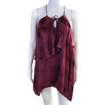 

Blue Life Womens Cold Shoulder Tie Front Forever Wild Dress Pink Size XS