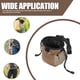 thumbnail image 4 of GOOHOCHY Bolsa para pasear perros, práctica bolsa para refrigerios en la cintura, bolsa de entrenamiento para perros para salir, 4 of 8